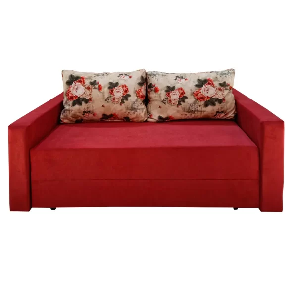 Canapea extensibila AZIA Long rosu